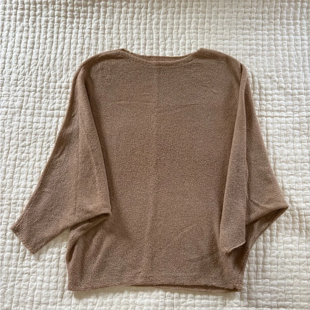 Cozy Tan Sweater - Picture 2 of 3